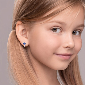 Серьги SOKOLOV - Серебро 925, Фианит (арт. 94026035)