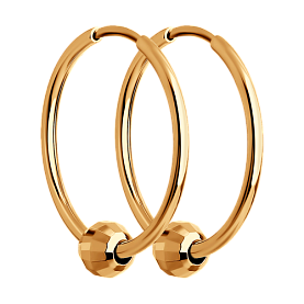 Серьги Diamant - Золото 585 (арт. 51-124-01359-1)