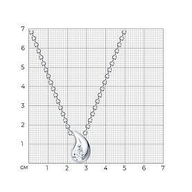 Колье Diamant - Серебро 925, Фианит (арт. 94-170-02268-1)