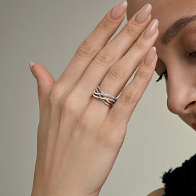 Кольцо Diamant - Серебро 925, Фианит (арт. 94-110-00406-1)