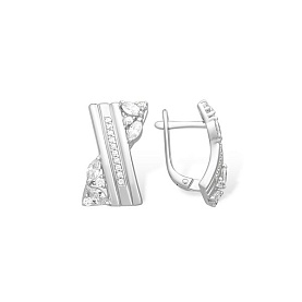 Серьги EFREMOV - Серебро 925, Фианит (арт. 1210017507-501)