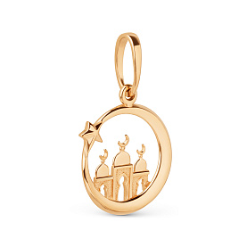 Подвеска ЮФ Династия - Золото 375 (арт. 106418-5000)