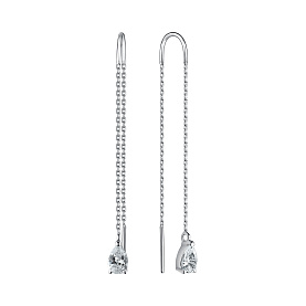 Серьги Talant - Серебро 925, Фианит (арт. 15-72-0001-17556)