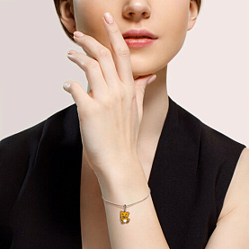 Подвеска Diamant - Серебро 925, Эмаль (арт. 94-130-01010-1)