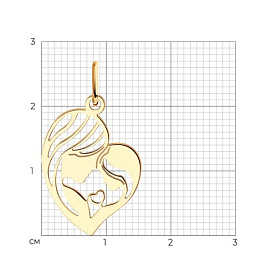 Подвеска SOKOLOV - Золото 375 (арт. 033907-4)