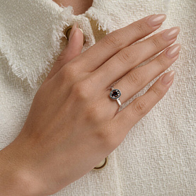 Кольцо SOKOLOV - Серебро 925, Гранат (арт. 92014842)