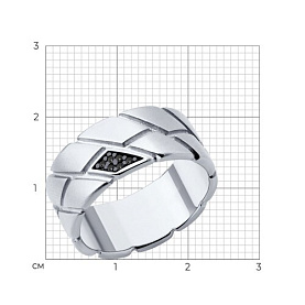 Кольцо Diamant - Серебро 925, Фианит (арт. 94-110-02157-1)