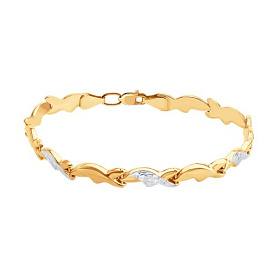 Браслет SOKOLOV - Золото 585 (арт. 051533)