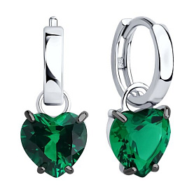 Серьги SOKOLOV - Серебро 925, Фианит (арт. 94026824)