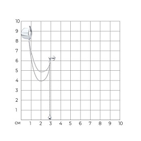 Серьга SOKOLOV - Серебро 925 (арт. 94170377)