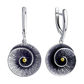 Серьги Diamant - Серебро 925 (арт. 95-121-00362-1)