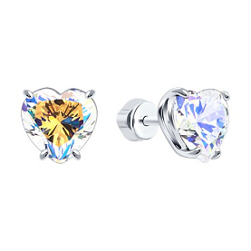 Серьги Diamant - Серебро 925, Фианит (арт. 94-122-01242-1)
