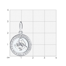 Подвеска SOKOLOV - Серебро 925, Фианит (арт. 94031390)