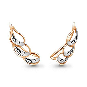 Серьги Аквамарин - Золото 375 (арт. 31117.8)