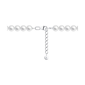 Браслет SOKOLOV - Серебро 925, Жемчуг имитация (арт. 94051635)
