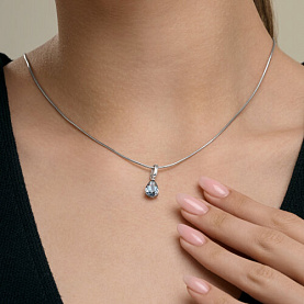 Подвеска SOKOLOV - Серебро 925, Кристалл (арт. 94033404)