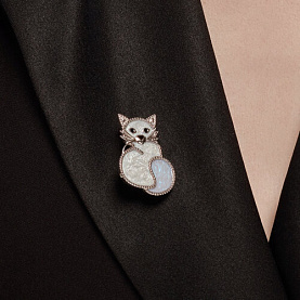 Брошь SOKOLOV - Серебро 925, Эмаль (арт. 94040313)