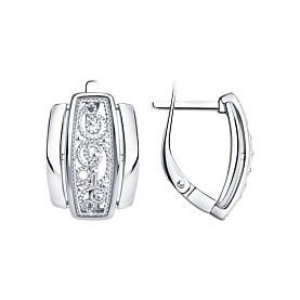 Серьги Diamant - Серебро 925 (арт. 94-120-00655-1)