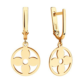 Серьги Diamant - Золото 585 (арт. 51-121-02973-1)