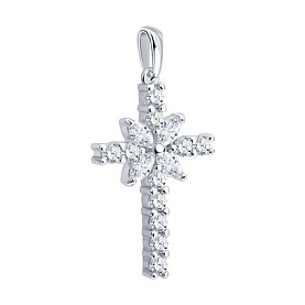 Подвеска Diamant - Серебро 925, Фианит (арт. 94-130-02085-1)