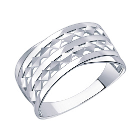 Кольцо Атолл - Серебро 925 (арт. 11069а-925)