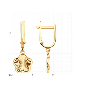 Серьги SOKOLOV - Золото 585 (арт. 0200494)