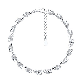 Браслет SOKOLOV - Серебро 925, Фианит (арт. 94051219-91)