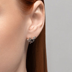 Серьги SOKOLOV - Серебро 925, Фианит (арт. 94026447)
