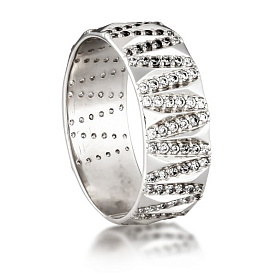 Кольцо Галатея - Серебро 925, Фианит (арт. 2715.1)