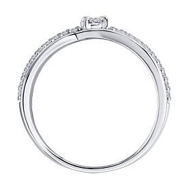 Кольцо Diamant - Серебро 925, Фианит (арт. 94-110-02412-1)