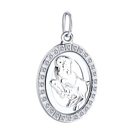 Подвеска Diamant - Серебро 925, Фианит (арт. 94-130-00167-1)