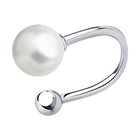 Серьга SOKOLOV - Серебро 925, Жемчуг культивированный (арт. 94170145)