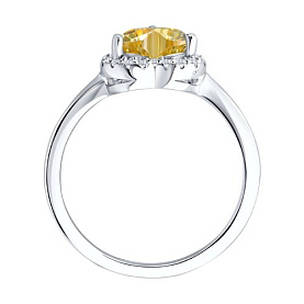 Кольцо SOKOLOV - Серебро 925, Фианит (арт. 94014489-91)