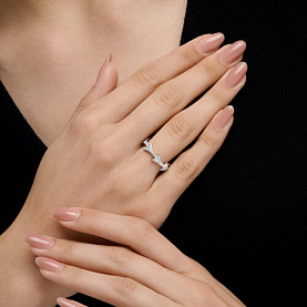 Кольцо SOKOLOV - Серебро 925, Фианит (арт. 94014744)