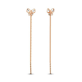 Серьги Аквамарин - Серебро 925 (арт. 30811.6)