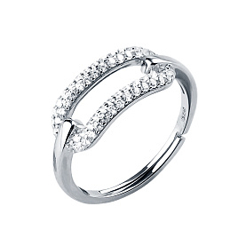 Кольцо Фиделис - Серебро 925, Фианит (арт. R46580401-Rd)