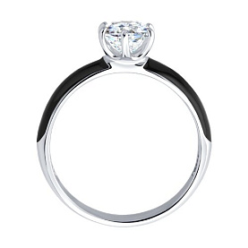 Кольцо SOKOLOV - Серебро 925, Фианит (арт. 94014427)