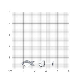 Серьги SOKOLOV - Серебро 925, Фианит (арт. 94024482)