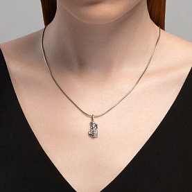 Подвеска SOKOLOV - Серебро 925, Фианит (арт. 94033198)