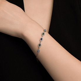 Браслет Diamant - Серебро 925, Фианит (арт. 94051180)