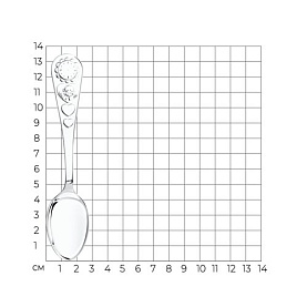 Ложка SOKOLOV - Серебро 925 (арт. 2301010003)