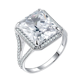 Кольцо Talant - Серебро 925, Фианит (арт. 20-72-0001-15595)