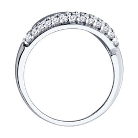 Кольцо SOKOLOV - Серебро 925, Фианит (арт. 94014832)