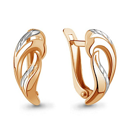 Серьги Аквамарин - Золото 585 (арт. 31632.1)