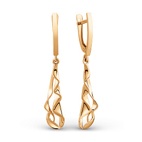 Серьги ЮФ Династия - Золото 375 (арт. 034202-5000)