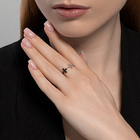 Кольцо SOKOLOV - Серебро 925, Фианит (арт. 94014084)
