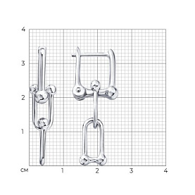 Серьги SOKOLOV - Серебро 925 (арт. 94027638-91)