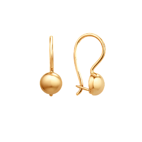 Серьги ЮФ Династия - Золото 585 (арт. 002115-1000)