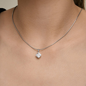 Подвеска SOKOLOV - Серебро 925, Фианит (арт. 94033399)