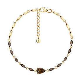 Браслет SOKOLOV - Серебро 925, Раухтопаз (арт. 92050164)